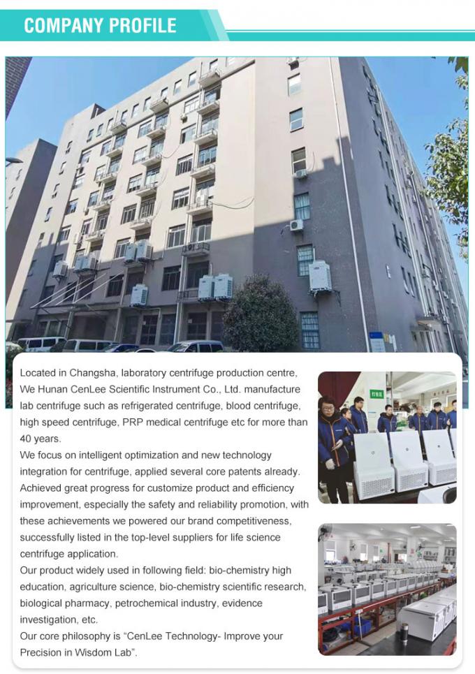 TDZ5-WS 스윙 아웃 로터 벤치탑 원심분리기, 100ml 및 250ml 원심분리 튜브 6