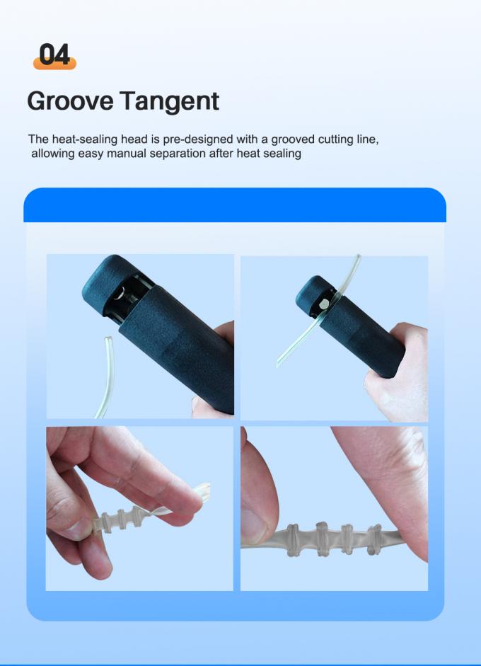 병원을 위한 PVC 혈관 봉쇄기, 혈액 은행을 위한 튜브 봉쇄기 2