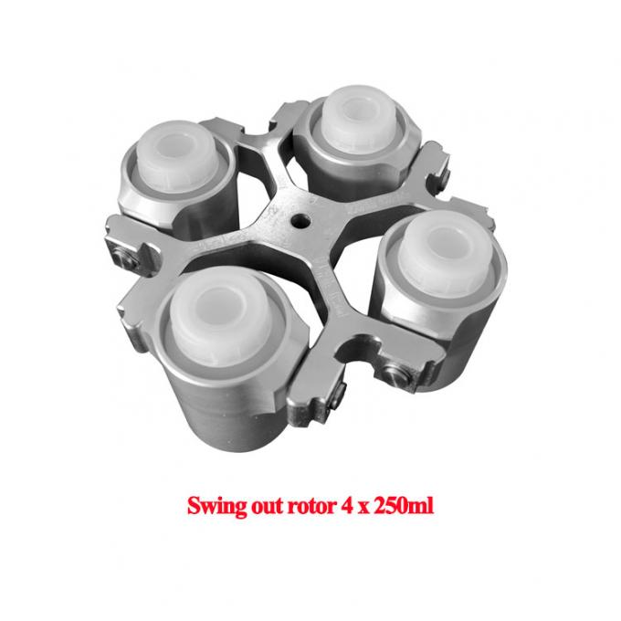 TDZ5-WS 스윙 아웃 로터 벤치탑 원심분리기, 100ml 및 250ml 원심분리 튜브 0