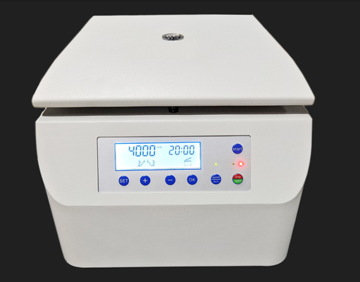 고정 앵글 로우터 6x 50 밀리람베르트와 저속도 벤치탑 실험실용 원심 분리기 4000rpm