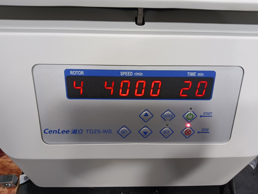 좋은 가격 TDZ5-WS 벤치탑 수평형 원심 분리기는 버킷으로 아웃 로터 5000rpm 4*250ml을 흔듭니다 온라인으로