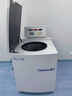 GL21M 21000rpm 초고속 바닥 서 있는 냉동 원심화기 10/10 가속/데셀 속도
