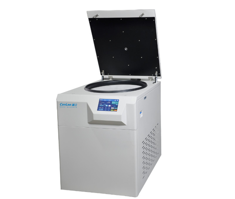 DL5M 바닥에 서 있는 저속 원심분기 6000rpm 3000ml 4×750ml 냉장고 큰 용량