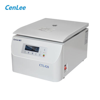 좋은 가격 수평 PRF 원심화 기계 저속 원심화 벤치 톱 PRP 원심화 12x15ml 스윙 로터 자동 균형 CTL420 온라인으로