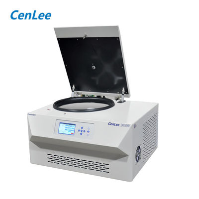 좋은 가격 CenLee2050R 탁상 냉각 원심화기 20500rpm 3000ml 4x750ml 고속 원심화기 고정 각 로터 온라인으로