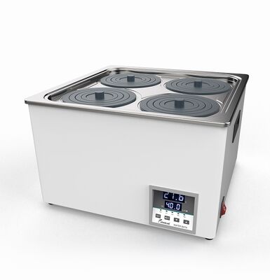 좋은 가격 디지털 디스플레이, 스테인리스 스틸 내부 탱크 및 건조 화상 보호 장치와 함께 디지털 온도 계열 물 욕조 WB100-4 온라인으로