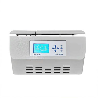 좋은 가격 CenLee16R 16600rpm 큰 용량/용량 혈액 은행 원심장 탁상 냉동 혈액 원심장 기계 NW 68KG 온라인으로