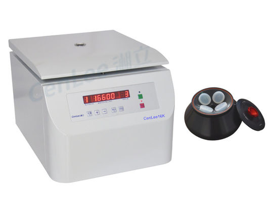 좋은 가격 16600RPM LED 디스플레이 고정 앵글 로우터 원심분리기 벤치탑 고속도 21532RCF 온라인으로