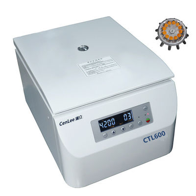 좋은 가격 99 분 LCD 디스플레이 벤치 상부 원심 분리기, 6000rpm 고정 앵글 로우터 원심분리기 온라인으로