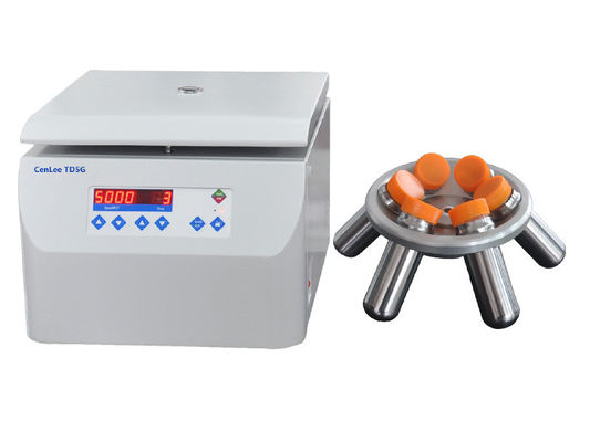 좋은 가격 저속 분리기, Tabletype 고정 회전자 실험실 분리기, 5000rpm /300ml의 저속 분리기 온라인으로