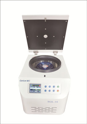 좋은 가격 40oC 16000rpm 냉각된 벤치탑 원심 분리기 초소형 원심분리기 295 밀리미터 폭 온라인으로